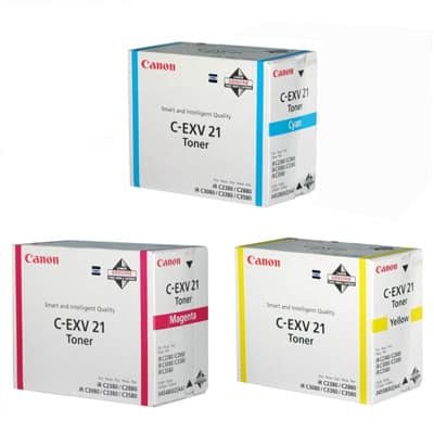 Canon Toner Cexv 21 C/M/Y(Ir-C 2380/ 3080 / 2880) Same As (Gpr23) Toner