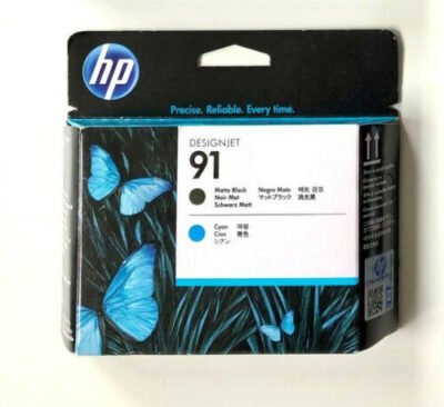 Hp Ink 91 Ph Matte Black &Amp; Cyan Ph (C9460A ) Inks