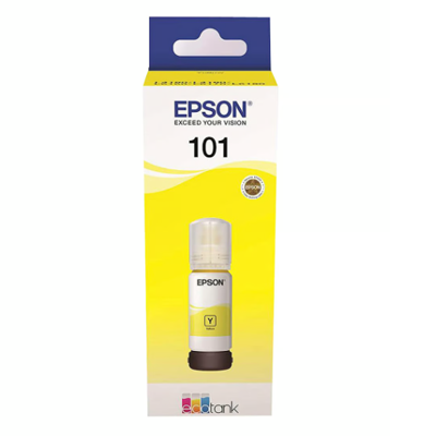 Epson Ecotank Ink Bottle 101Y Yellow ( T03V44) Inks