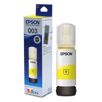 Epson Ecotank Ink Bottle 003 Yellow (T00V498) Inks