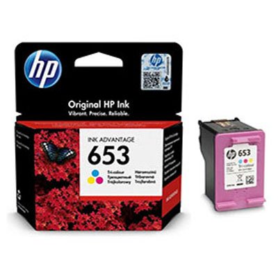 Hp Ink 653 Tri Colour (3Ym74A) Inks