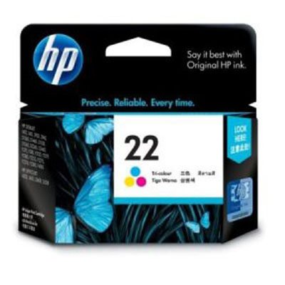 Hp Ink 22 Tri-Color (Cc630Ac9351A/C9352A) Inks