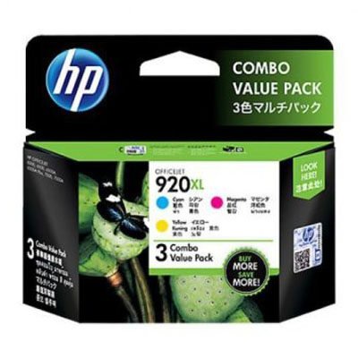 Hp Ink 920Xl C/M/Y Combo (E5Y50Aa) Inks
