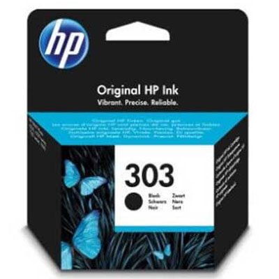 Hp Ink  303 Black(T6N02Ae) Inks