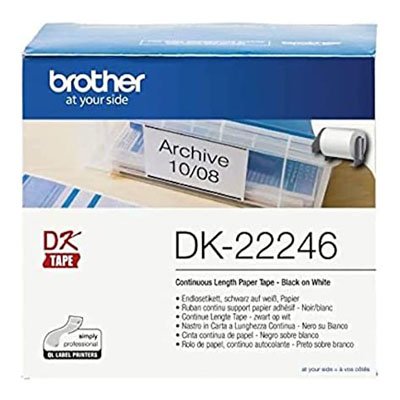 Brother Printer Label dk 22246 Continuous Paper Printer Label