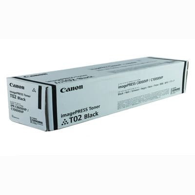 Canon Image PRESS T02 Toner Cartridge Black Cartridges