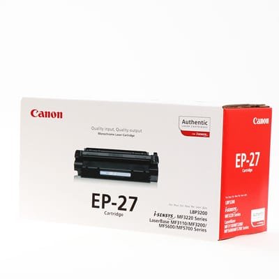 Canon Toner Cartridge – Ep-27, Black Cartridges