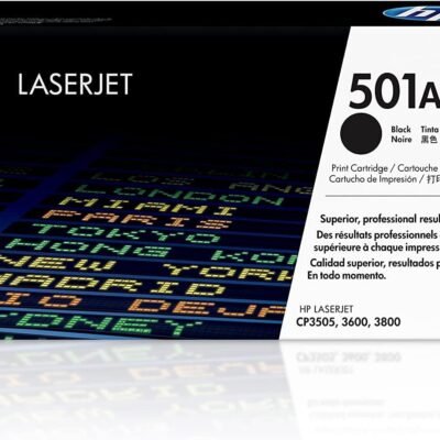 HP Q6470A Color Laserjet 3600/3800 Black HP 501A Cartridge Hp