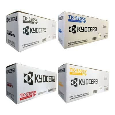 Kyocera Original Toner Cartridge Tk-5305 Cyan for Use Taskalfa 350 Ci, Taskalfa 351 Ci, Blue Toner