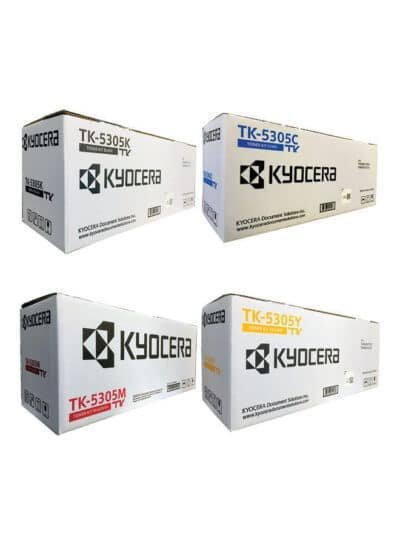 Kyocera Original Toner Cartridge Tk-5305 Yellow for Use Taskalfa 350 Ci, Taskalfa 351 Ci, Yellow Toner