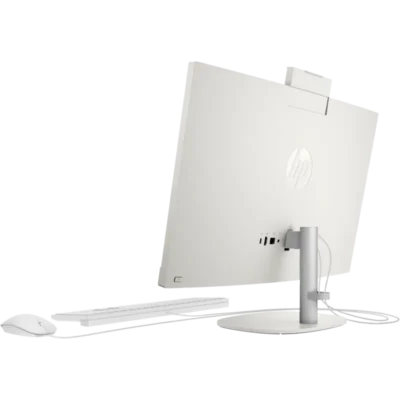 HP All in One 24-cr0009nh intel® Core™ i7-1355U 16GB 512GB SSD Intel® Iris® Xᵉ Graphics 23.8 FHD Non-Touch Shared DOS Shell White Desktop